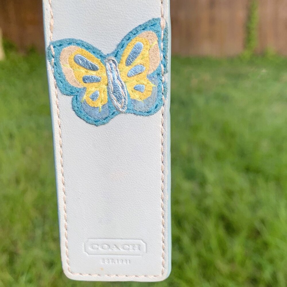 Coach Butterfly Cluster Bag Charm - Picture 3 of 11